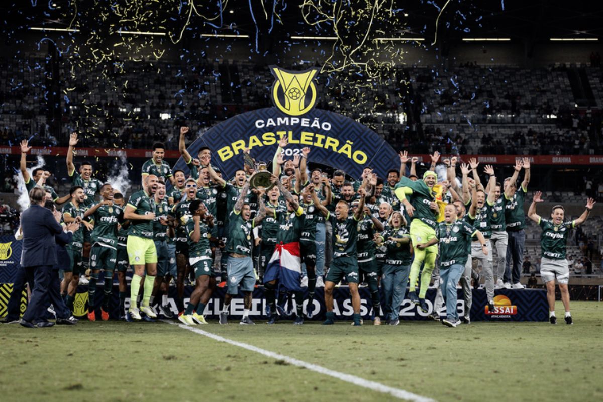 Palmeiras, campeão do Brasileirão 2023