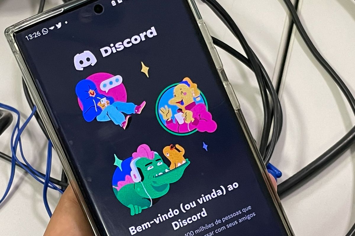Discord via app