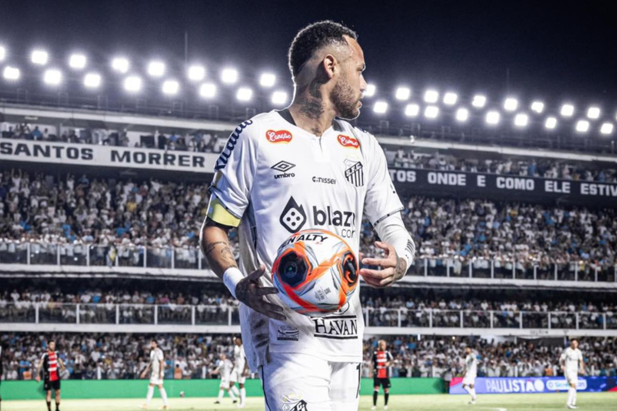 Neymar no Santos