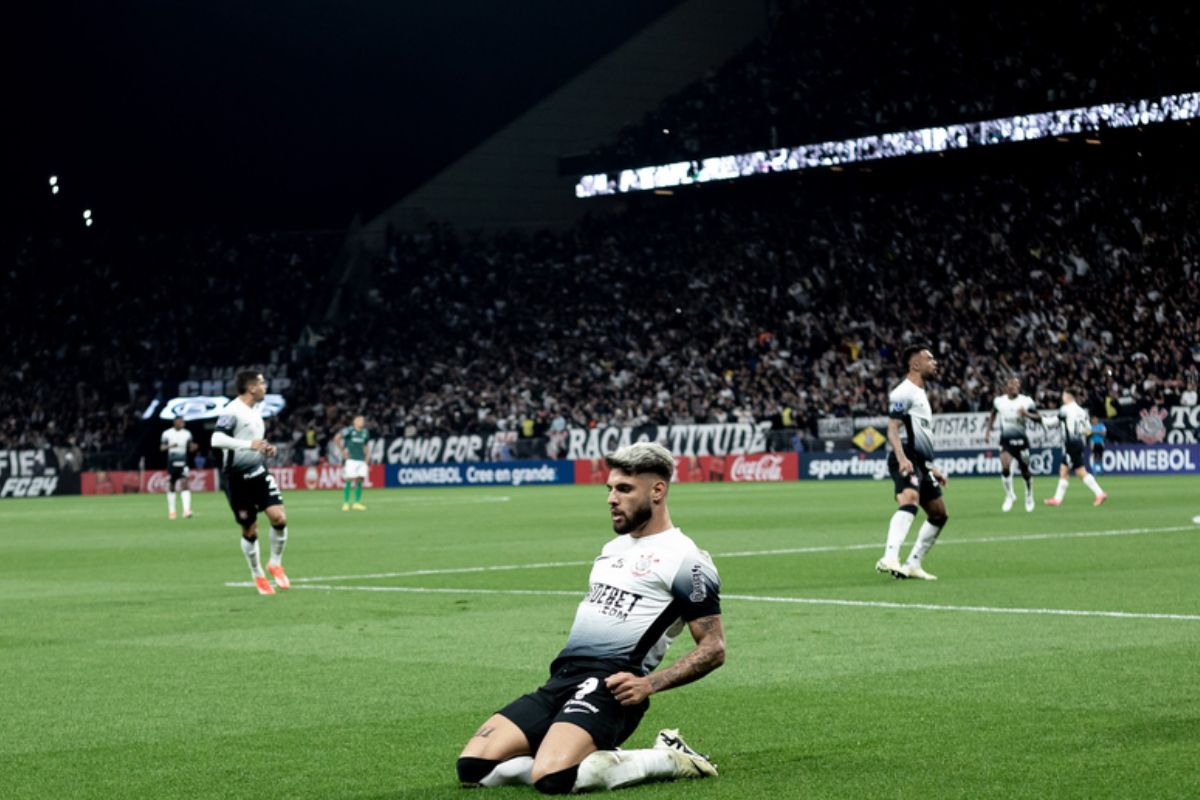 Yuri Alberto na Neo Química Arena